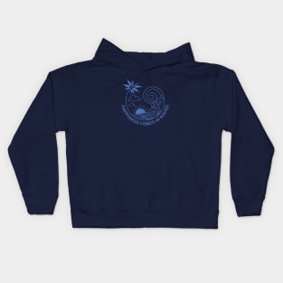 Summer and waves Kids Hoodie